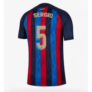 Barcelona Sergio Busquets #5 Hemmatröja 2022-23 Korta ärmar